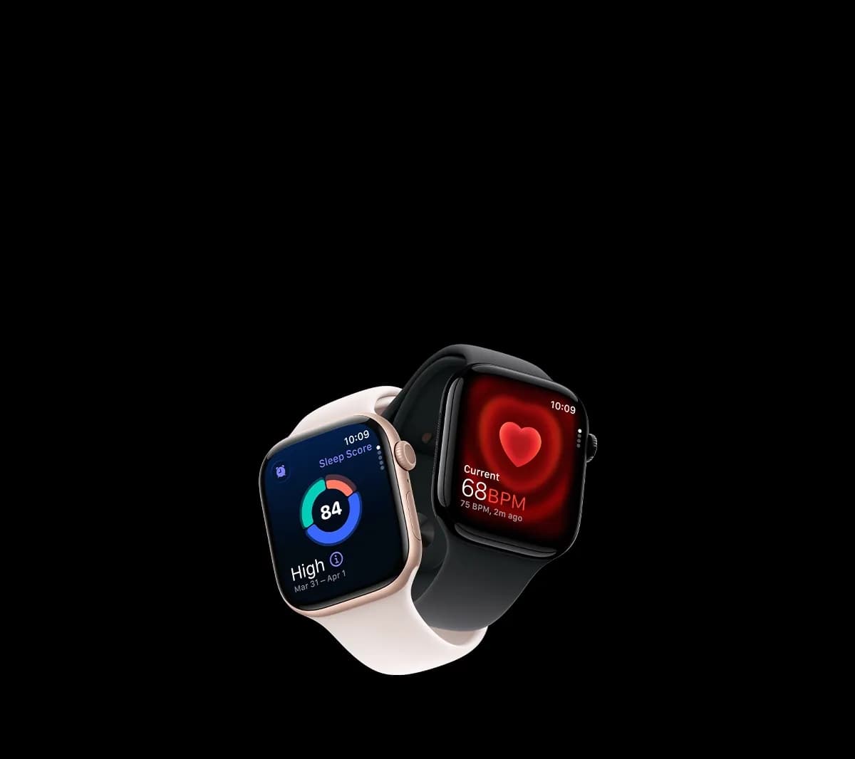 Apple Watch S11 GPS 42mm Jet Black Aluminium Case with Black Sport Band - S/M