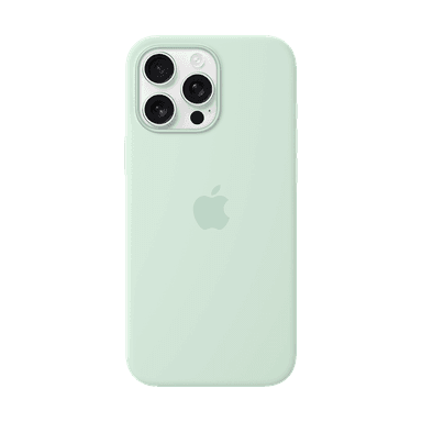 Apple iPhone 16 Pro Max Silicone Case with MagSafe - Aquamarine (SEASONAL)