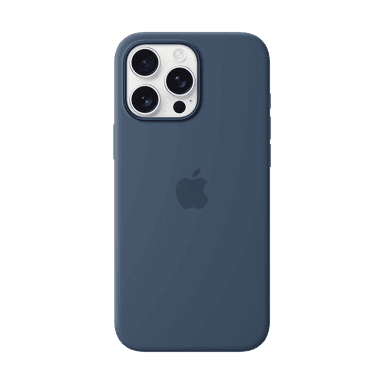 Apple iPhone 16 Pro Max Silicone Case with MagSafe - Denim