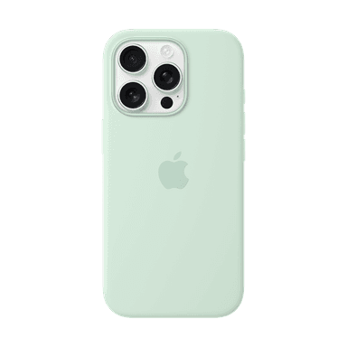 Apple iPhone 16 Pro Silicone Case with MagSafe - Aquamarine (SEASONAL)