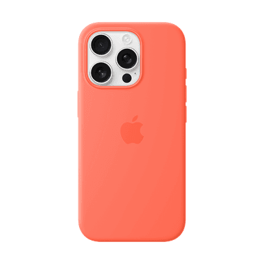 Apple iPhone 16 Pro Silicone Case with MagSafe - Tangerine (SEASONAL)