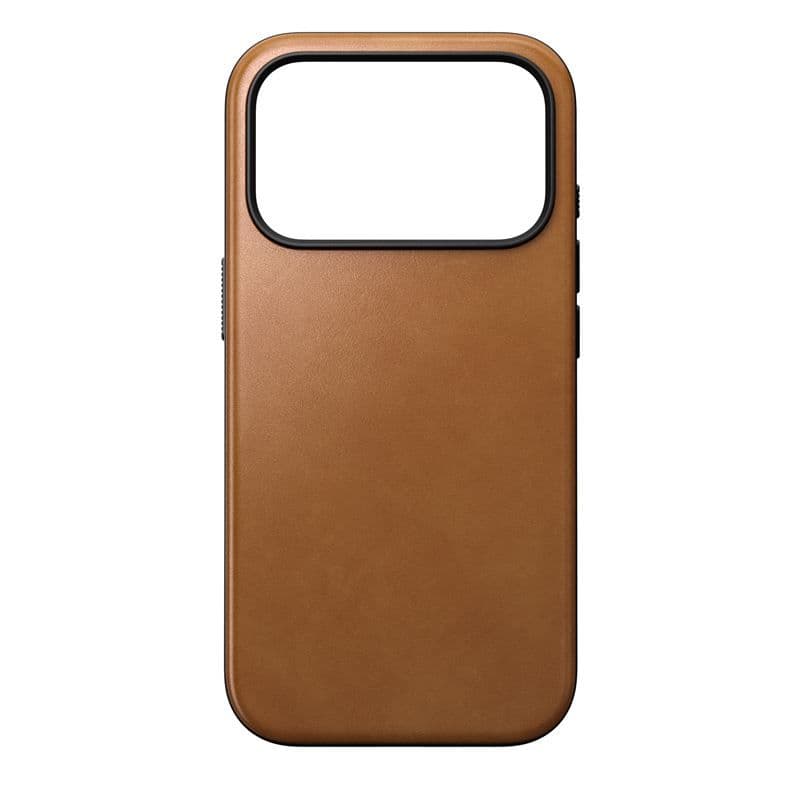 Tan Iphone Nomad Modern Leather Case, english tan - iPhone 17 Pro | AT Store