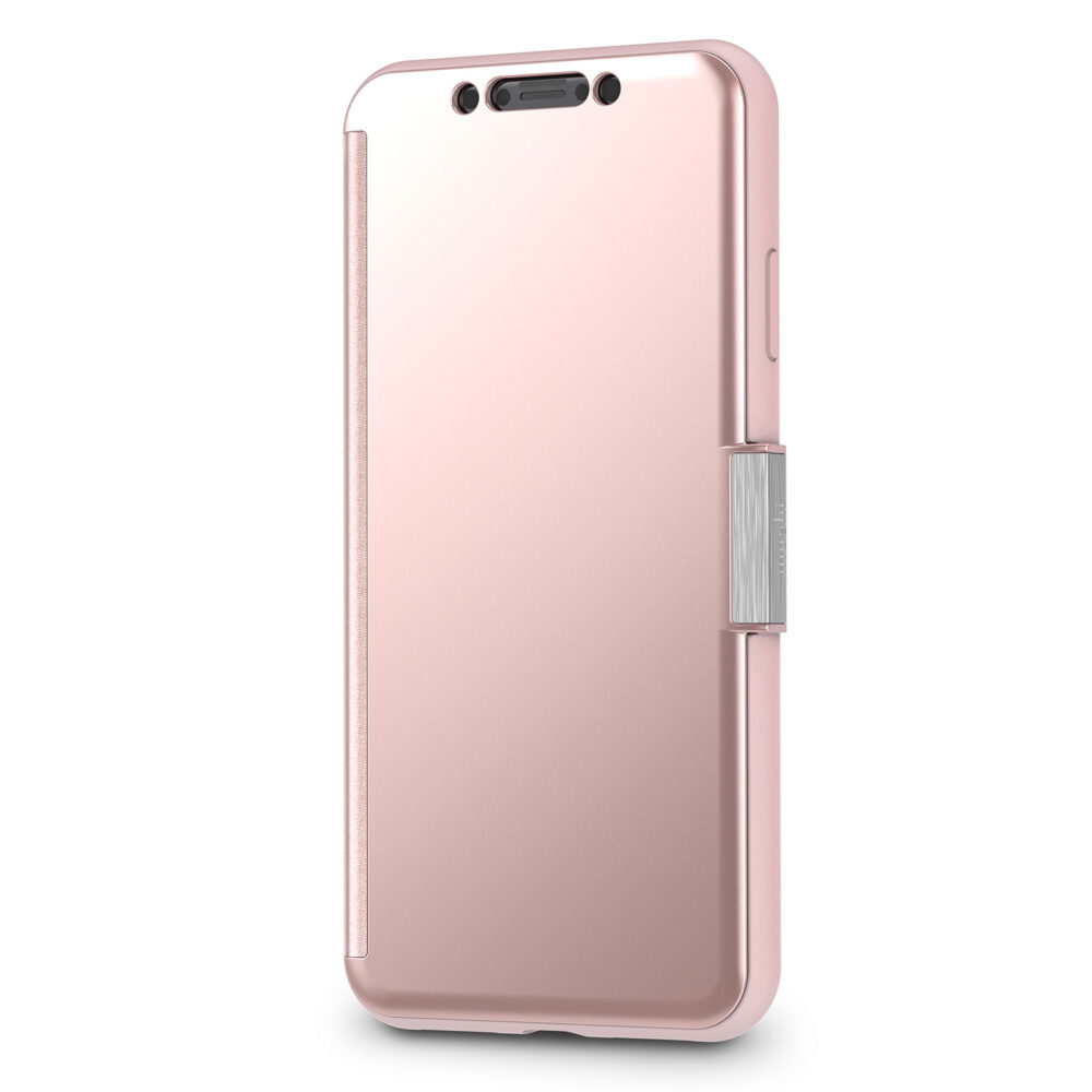 Moshi StealthCover Portfolio Case for iPhone Xs Max - Champagne Pink