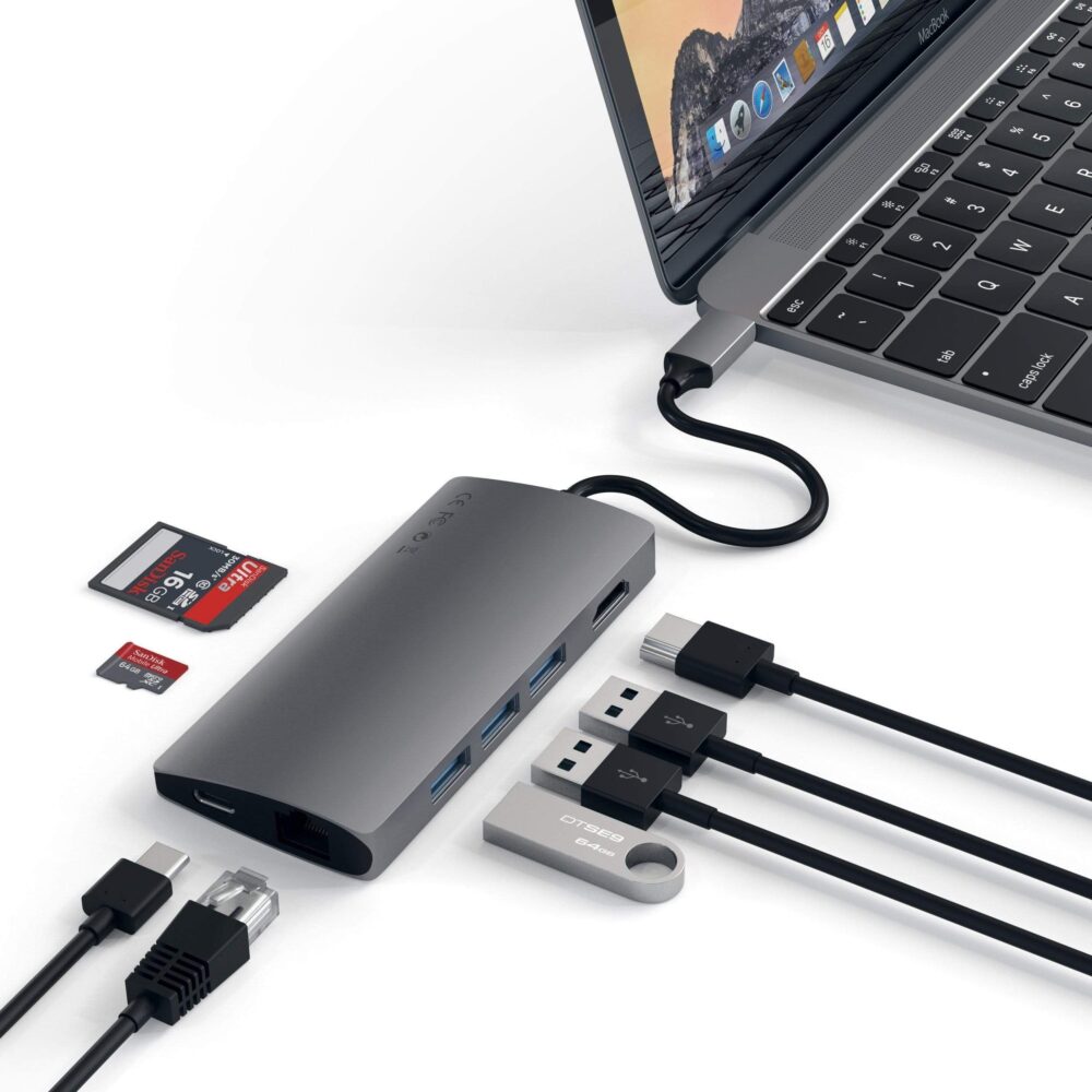 Satechi Type-C Multi-Port Adapter 4K With Ethernet V2 - Image 3