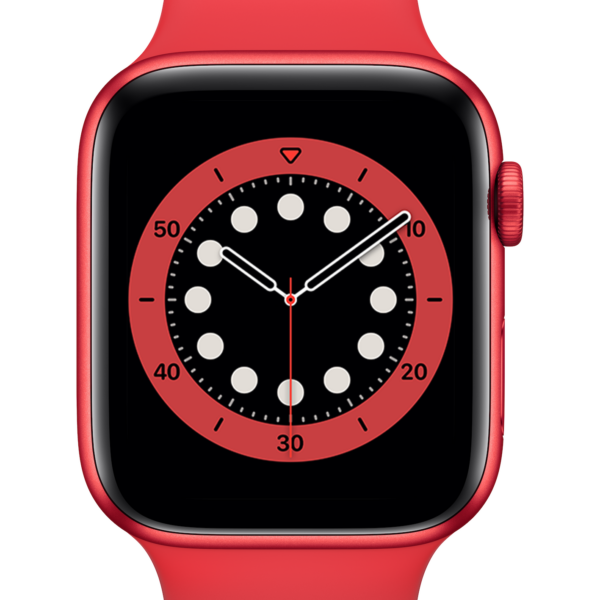 Apple_Watch_Series_6_GPS_44mm_RED_Aluminum_Product_RED_Sport_Band_Pure_Front_Screen__USEN