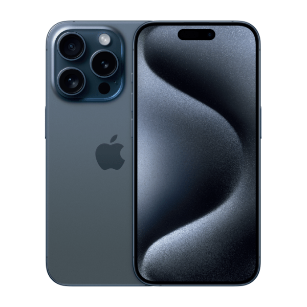 Blue Titanium iPhone 15 Pro