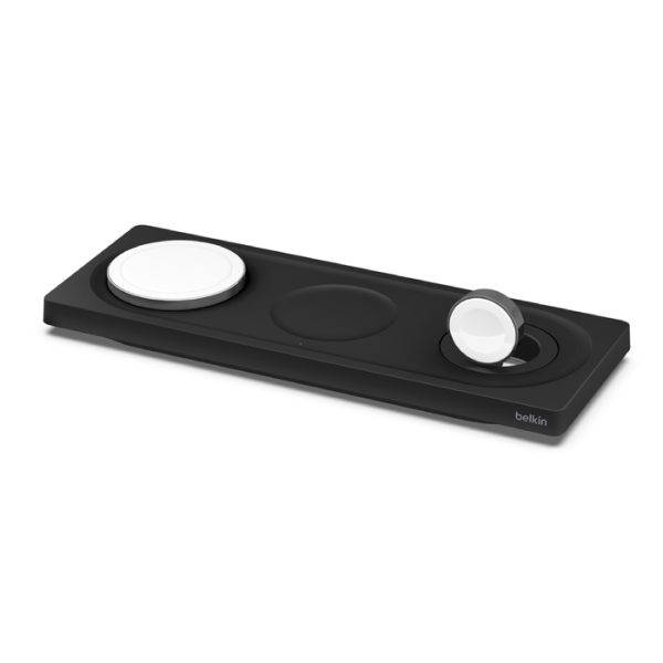 1ss38835077_WIZ016-BLK_BoostChargePro_3in1WirlessChargingPad_WMagSafe_Hero_WEB-2-01