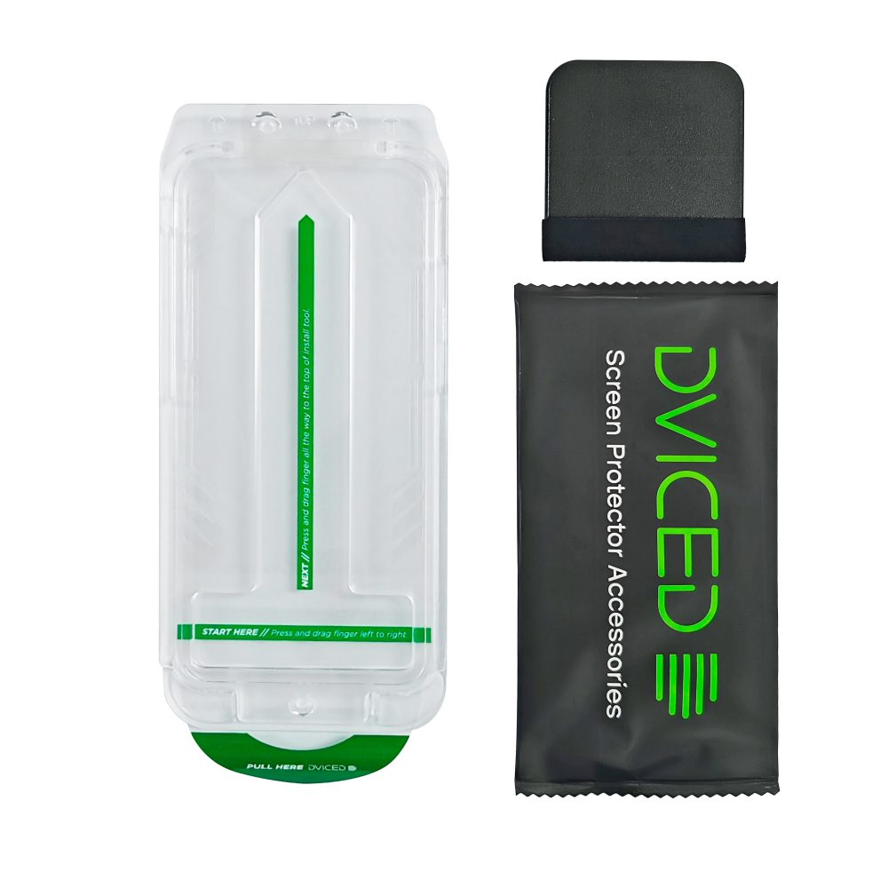 Dviced Tempered glass screen protector for iPhone 16e with dust-free applicator - Image 5