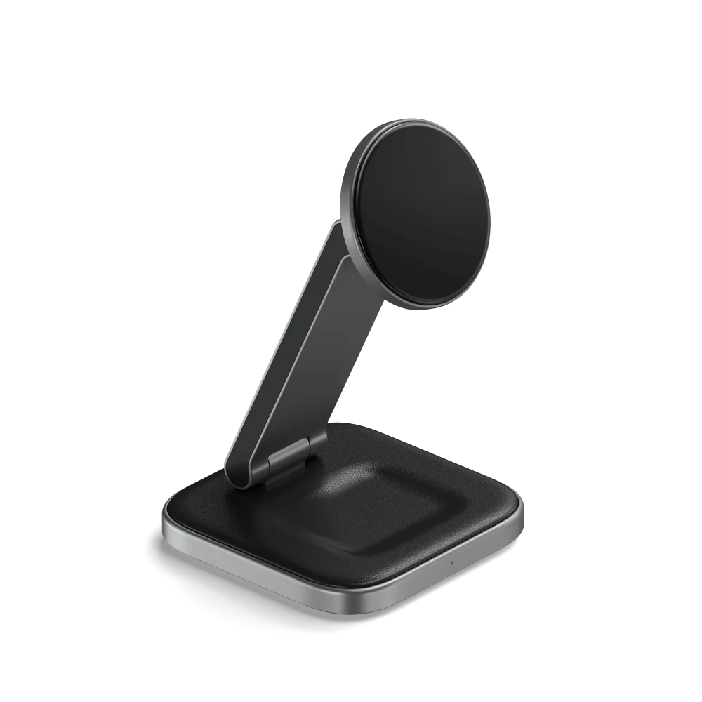 Satechi 2-in-1 Foldable Qi2 Wireless Charging Stand - Image 3